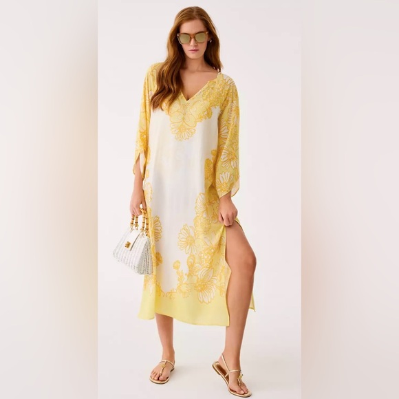Tialah Maxi Caftan Cover-Up - Picture 2 of 5